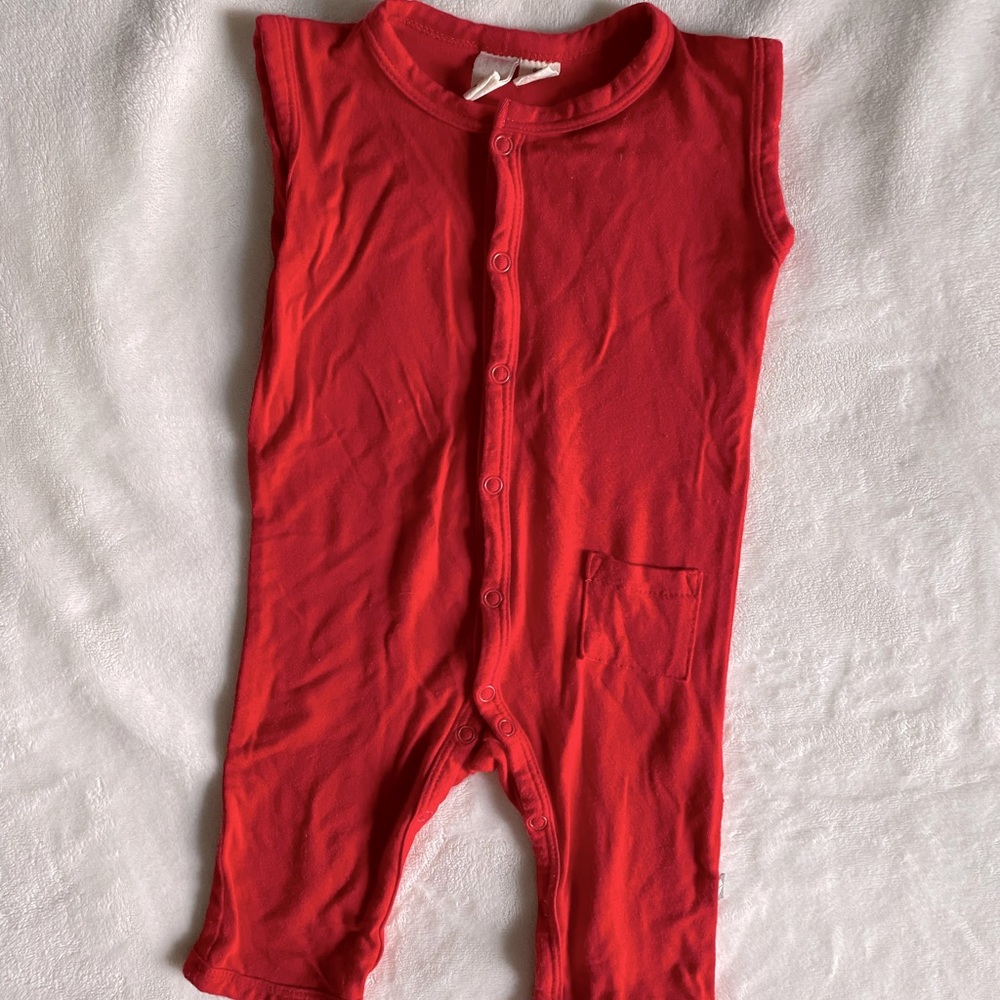 Kyte Baby 0-3 month sleeveless snap romper